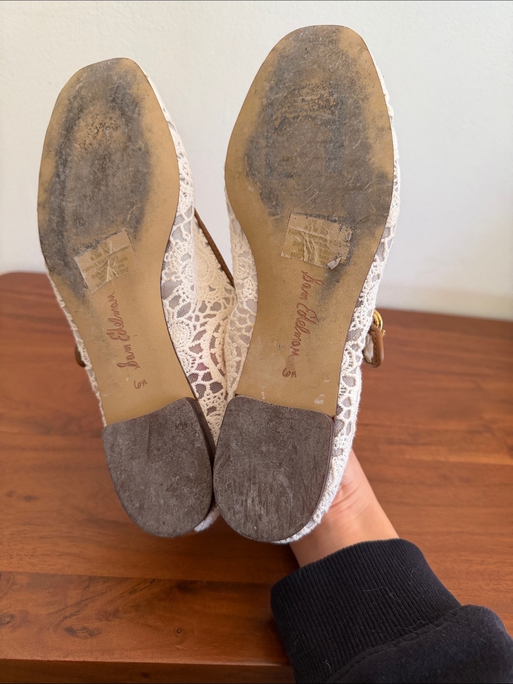 Sam Edelman Michaela Mesh Mary Jane Flat 6.5 - Picture 11 of 12